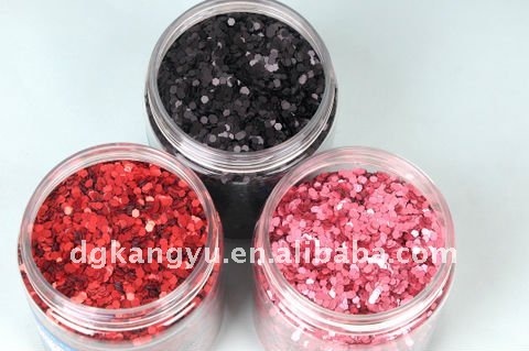 1/96" Laser Color Glitter Powder Crafts , Nail Glitter Powder