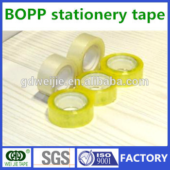 plastic core bopp self adhesive tape widely used in school and office