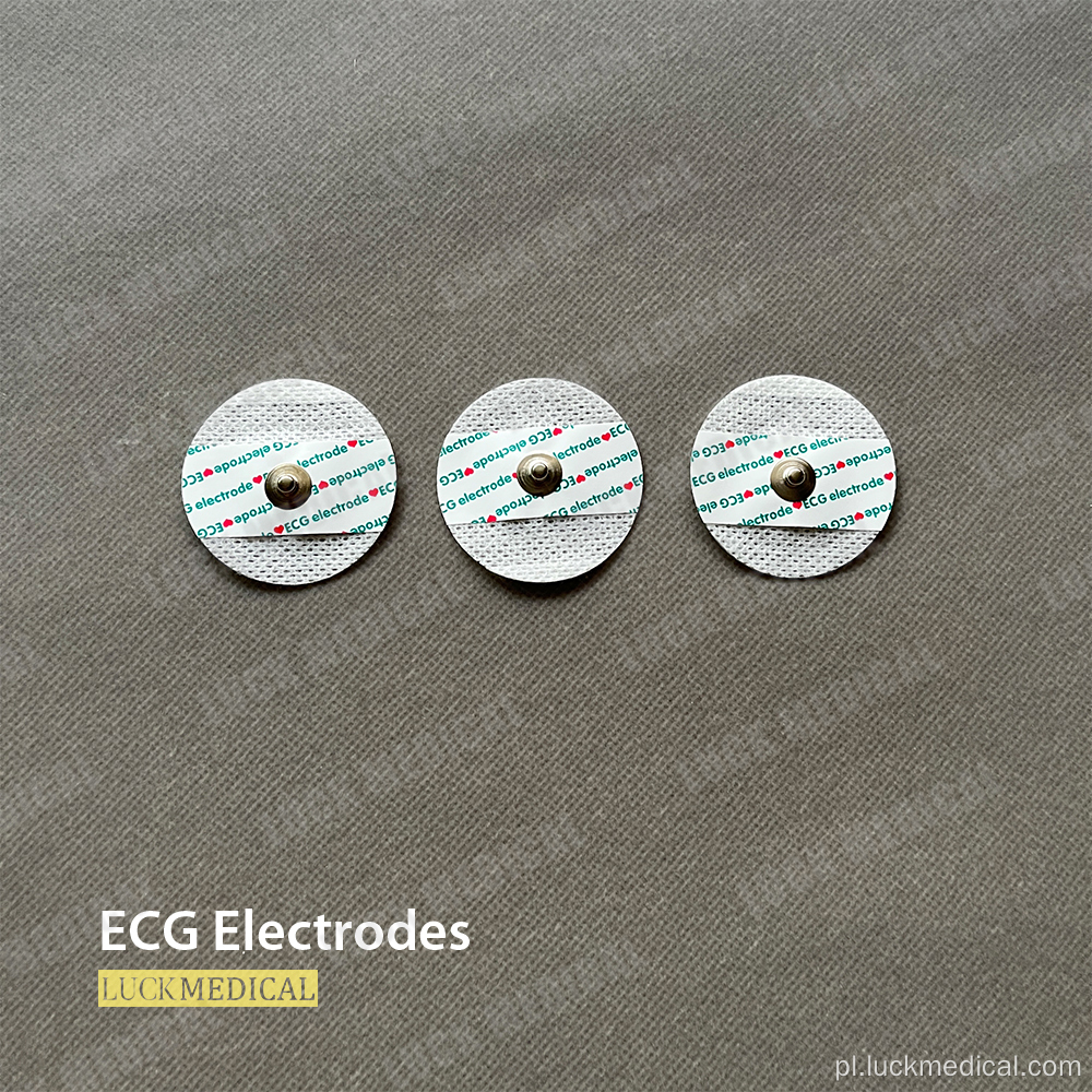 Jednorazowe elektrody EKG EKG PADS ELEKTRODA PLATK CE