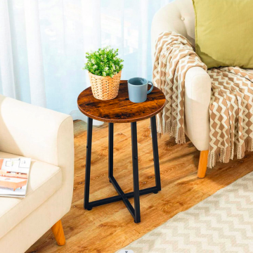 Wooden Side Table Modern Interior Design