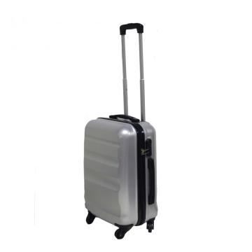 4 wheels cheap promotion PET film luggage set