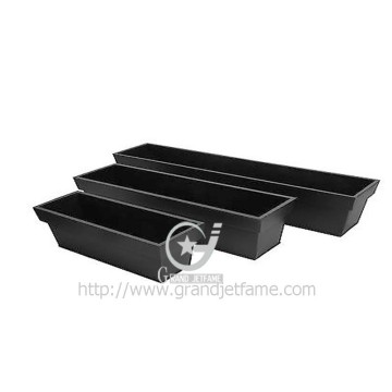 outdoor long rectangular square planter box