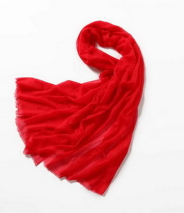 Women best solid color thin cashmere shawl