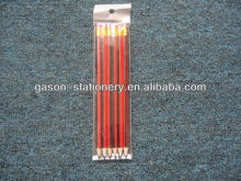 wooden pencil with eraser