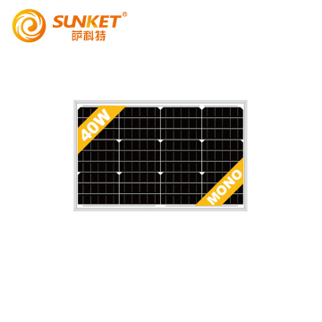 OEM energy system module manufacturing solar panel 40w