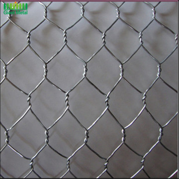 Forma hexagonal do furo e parede de Gabion da aplicação de Gabions