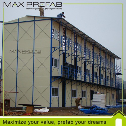 light steel structure economical prefab modular house prefab indonesia