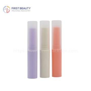 Slim Plastic Lip Balm Tubes