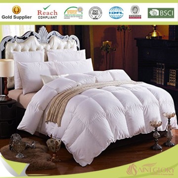 hotel duck feather white down quilt