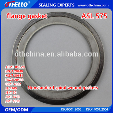 expanded graphite gasket,serrated metal gasket on sale