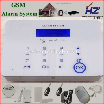 gsm burglar alarm anti theft wireless house security alarm system