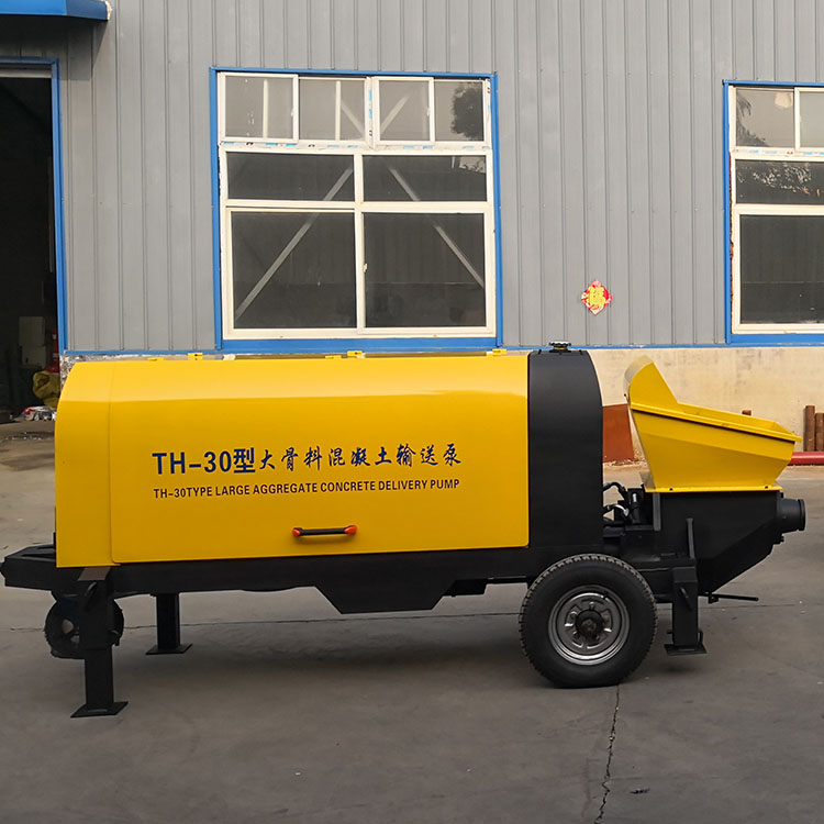 Mine concrete pump small portable concrete pump for secondary structural column pump