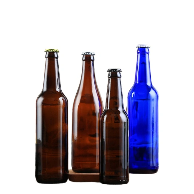 2021 Hot-Selling Custom Different Capacity Amber Glass Beer Bottle