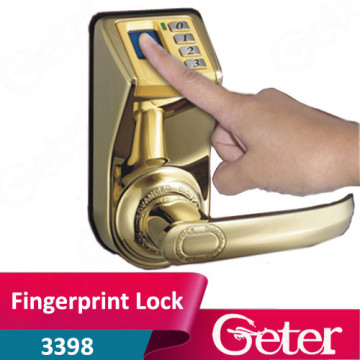 Biometric Fingerprint +Password+Mechanical key Door Lock ADEL 3398