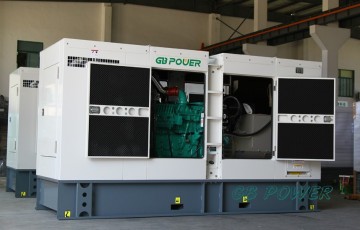 440kW soundproof genset with Cummins engine