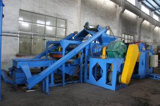 Blue Ls Screw Conveyor For Tire Recycling Line , 200-800Kg/