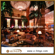 5 star hotel lobby sofa fabric sofa set design