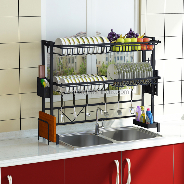 Adjustable And Reinforced 2019 New Arrival Kitchen AccessoriesOf Kitchen Storage Rack,Kitchen Organizer Rack