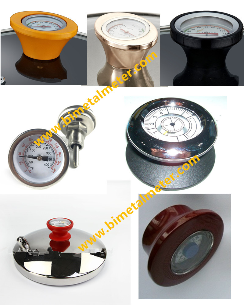 Cookware Pan lid Knob thermometer