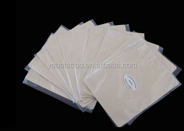 New 100pcs Permanent Makeup Eyebrow Lips 20 x 15cm Blank Tattoo Practice Skin Sheet for Needle Machine Supply Kit