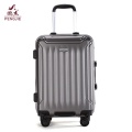 red colour ABS trolley luggage suitcase