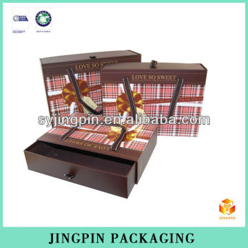 new design drawer boxes cardboard gift boxes jingpin