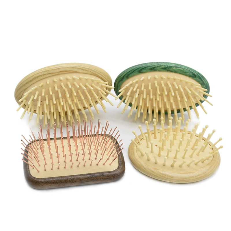 2021 New Design Wholesale Massage Paddle Hair Brushes for Girls