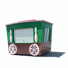 mini mall kiosk mobile food cart with wheels