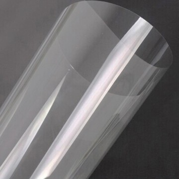 Transparent PVC for plastic box folding