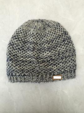 AB Yarns Flannel  Leather Band Knitting Hat