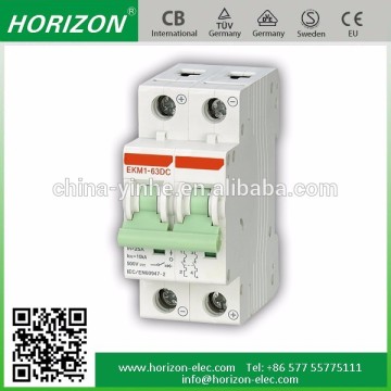 DC min circuit breaker for photovoltaic system 1000v dc circuit breaker