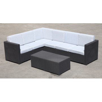 Set furnitur taman sofa