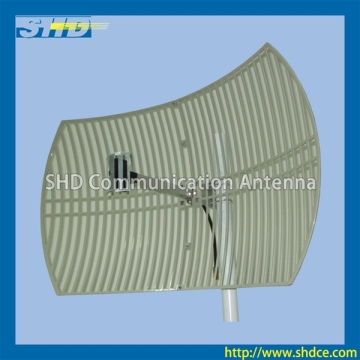 2500-2700MHz Outdoor Aluminum Wimax 24dBi Grid Parabolic Antenna