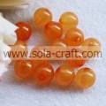 Wholesale Popular Transparent Acrylic Jelly Round Beads 