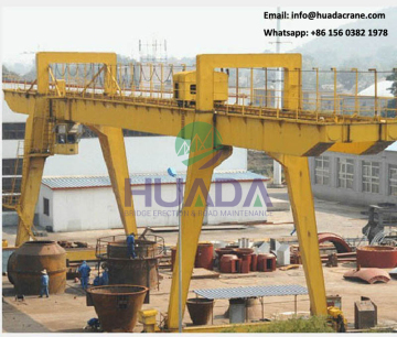 precast yard gantry crane bridge construction