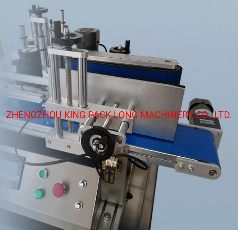 Tabletop Small Vial Sticker Round Bottle Automatic Labeling Machine