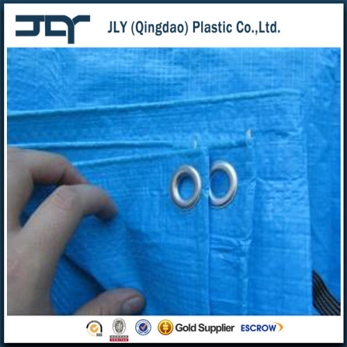 Blue Color Light Weight Mildew Resistant Protective Polyethylene Tarpaulin Waterproof PE Tarp