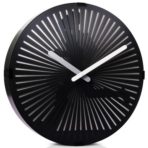 Round Running Moving Wall Clock