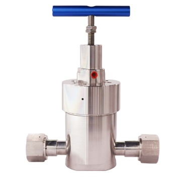 Single Stage Ultra High Purity Gas Pressure Regulator with Cv=3.0/Cv=4.0 Diaphragm Control