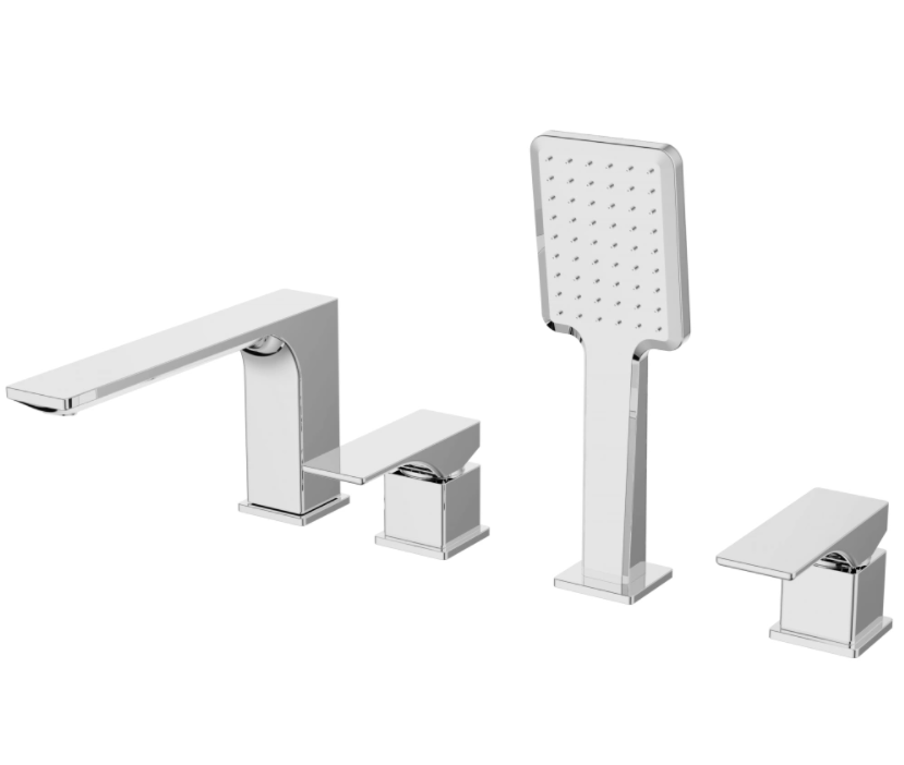 High-quality bathtub faucet with double handles