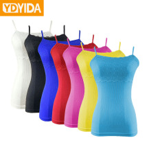 Sexy Lace Tank Top: High Stretch Slim Fit Sleeveless Camisole