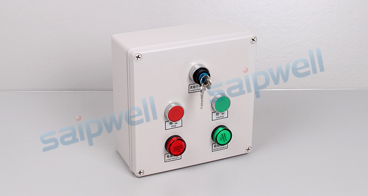 SAIP/SAIPWELL High Quality Ip65 1 Hole Industrial Floor Socket Box