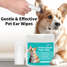 Cleaning Facial Tissues for dogs ear