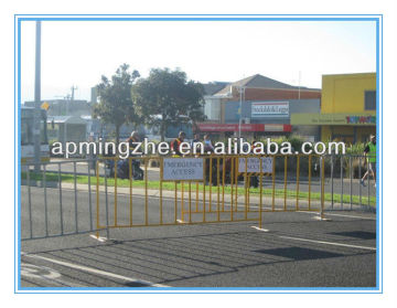 road control barrier temporary fencing