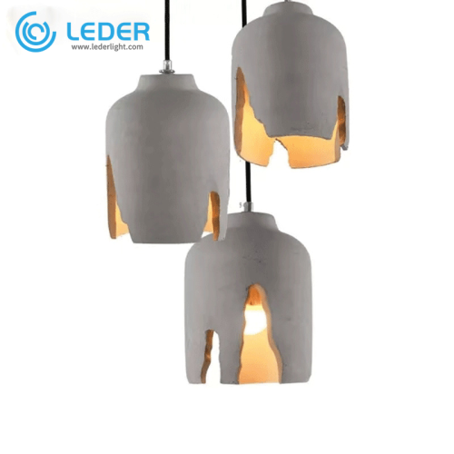 LEDER Grey Pendant Chiedza Fixtures