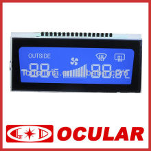 Air conditioner Blue TN 7 Segment LCD Display