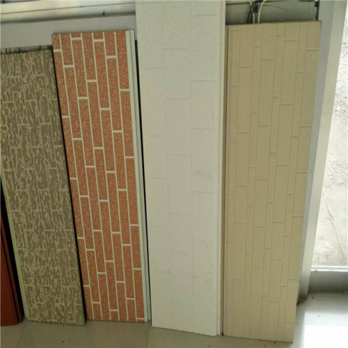 Insulated Exterior Wall Panel Metal Siding Panels Pu Polyurethane Sandwich Panels