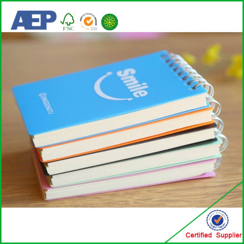 Waterproof Plastic Cover Spiral Notebook Wholesale