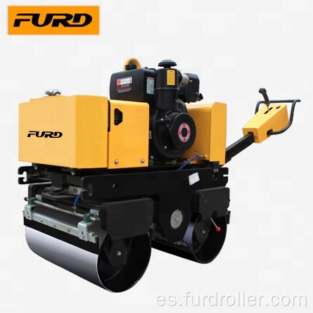 FYL800C Nuevo rodillo compactador de empuje manual de 1 tonelada para trabajos de compactación