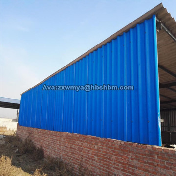 Premium Fire-rated Anti-UV Laminated MgO Corrugated Sheets